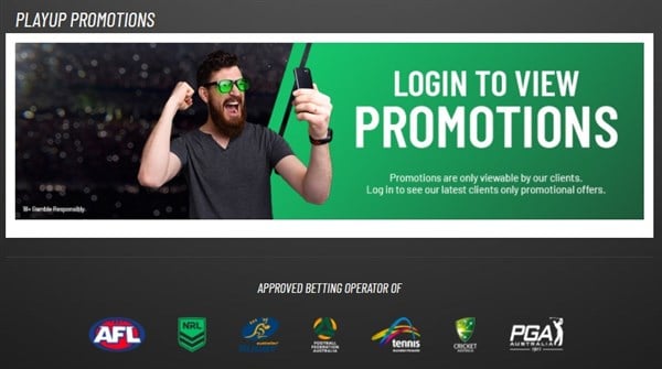 PlayUp Promotions